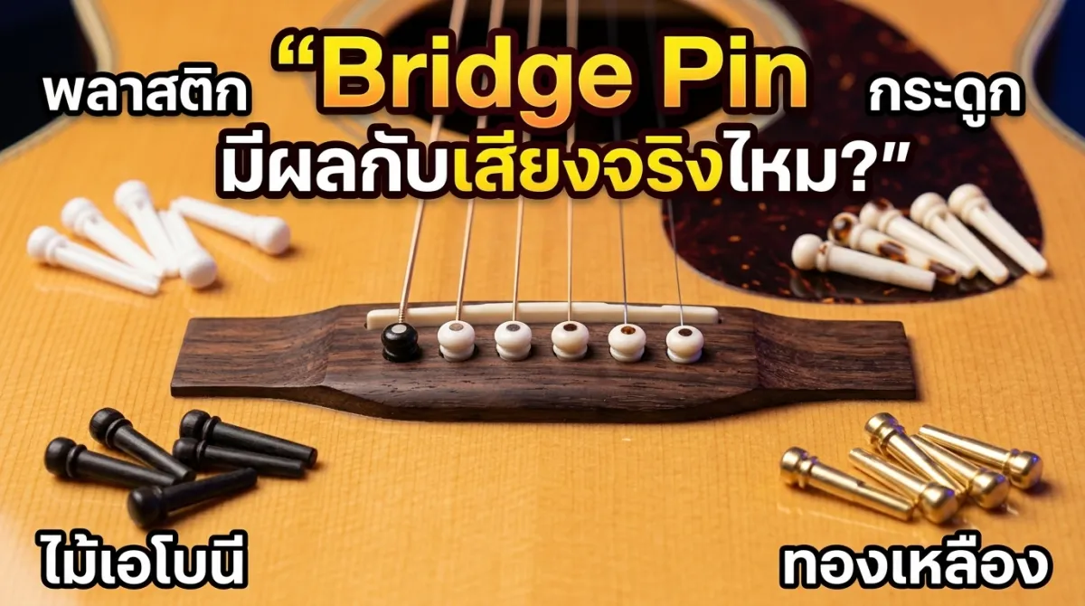 Acoustic Guitar Bridge PIN