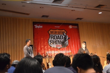 บรรยากาศงาน Taylor Guitars Road Show 2013