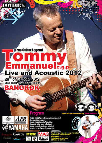 Tommy Emmanuel Live and Acoustic 2012