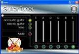 โปรแกรมกีต้าร์ Tuner โปรแกรมตั้งสายกีต้าร์ Guitar Tuner