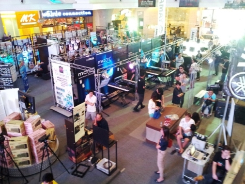 บรรยากาศงาน Bangkok Music Fair 2013