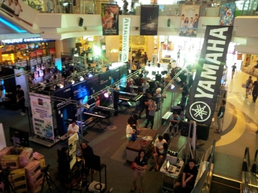 บรรยากาศงาน Bangkok Music Fair 2013