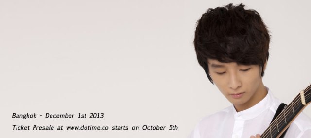 Sungha Jung @Siam Pavalai คอนเสิร์ต เปิดขายบัตรวันเสาร์ ที่ 5 ตุลาคม