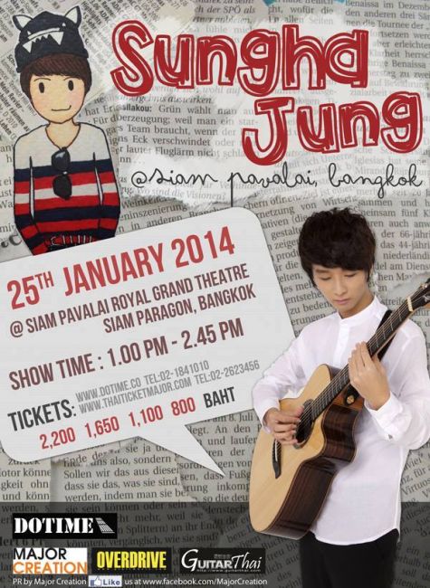 Sungha Jung Live in Bangkok 2014