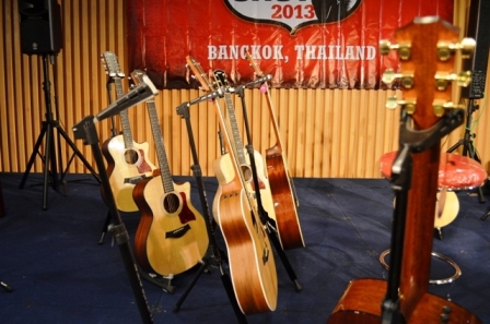 บรรยากาศงาน Taylor Guitars Road Show 2013