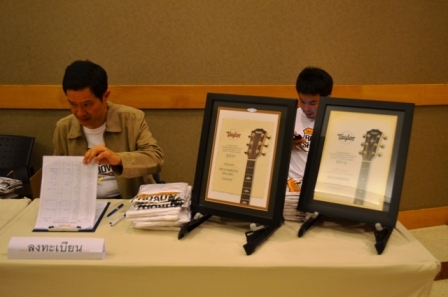 บรรยากาศงาน Taylor Guitars Road Show 2013