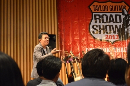 บรรยากาศงาน Taylor Guitars Road Show 2013