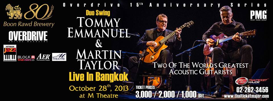 Tommy Emmanuel & Martin Taylor Live in Bangkok