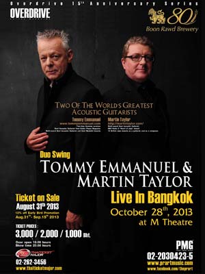Tommy Emmanuel & Martin Taylor Live in Bangkok